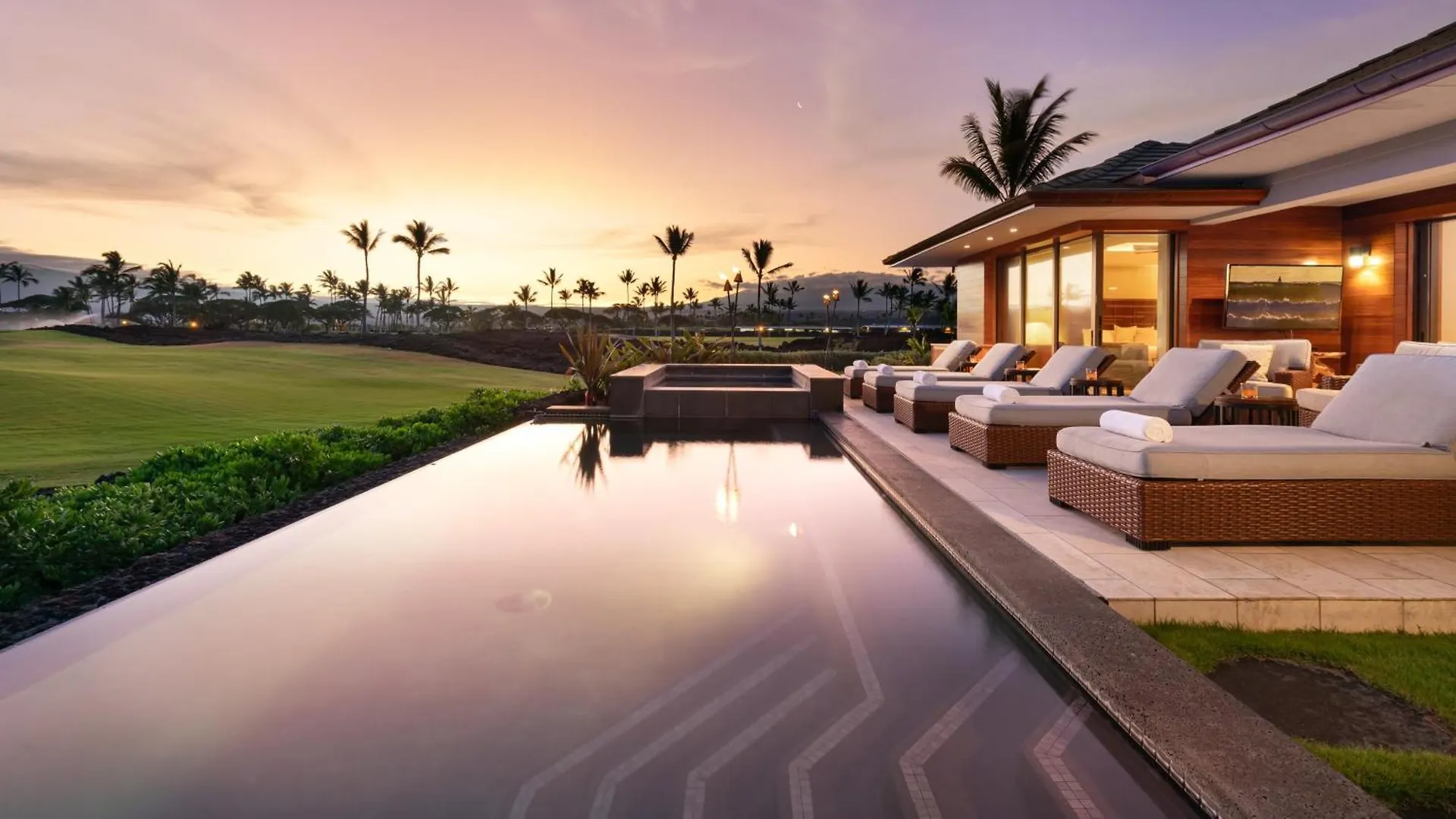 Holiday home Elegant Escape Elegant 4Br Laulea Home With Pool And Ocean View Waikoloa United States