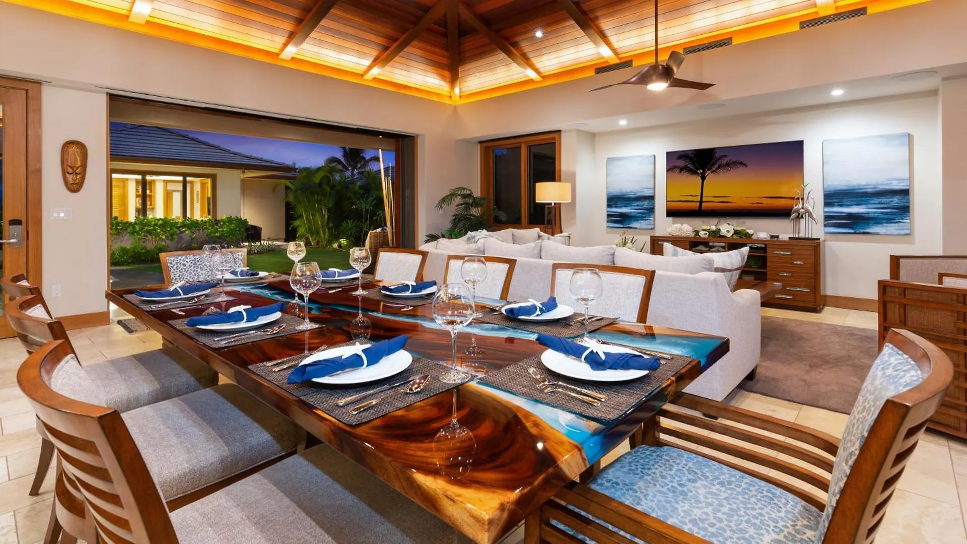 Elegant Escape Elegant 4Br Laulea Home With Pool And Ocean View Waikoloa Holiday home