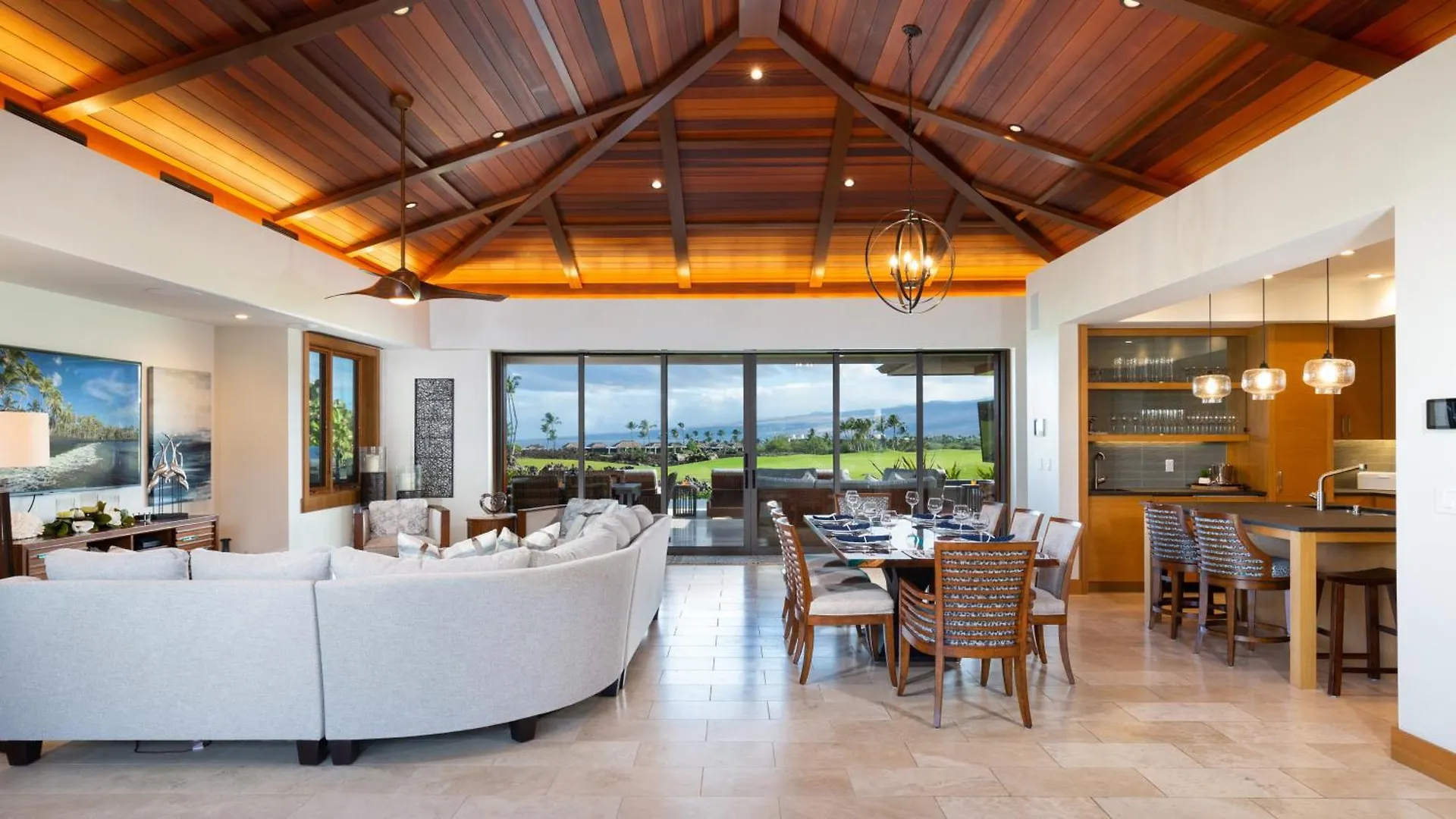 Elegant Escape Elegant 4Br Laulea Home With Pool And Ocean View Waikoloa