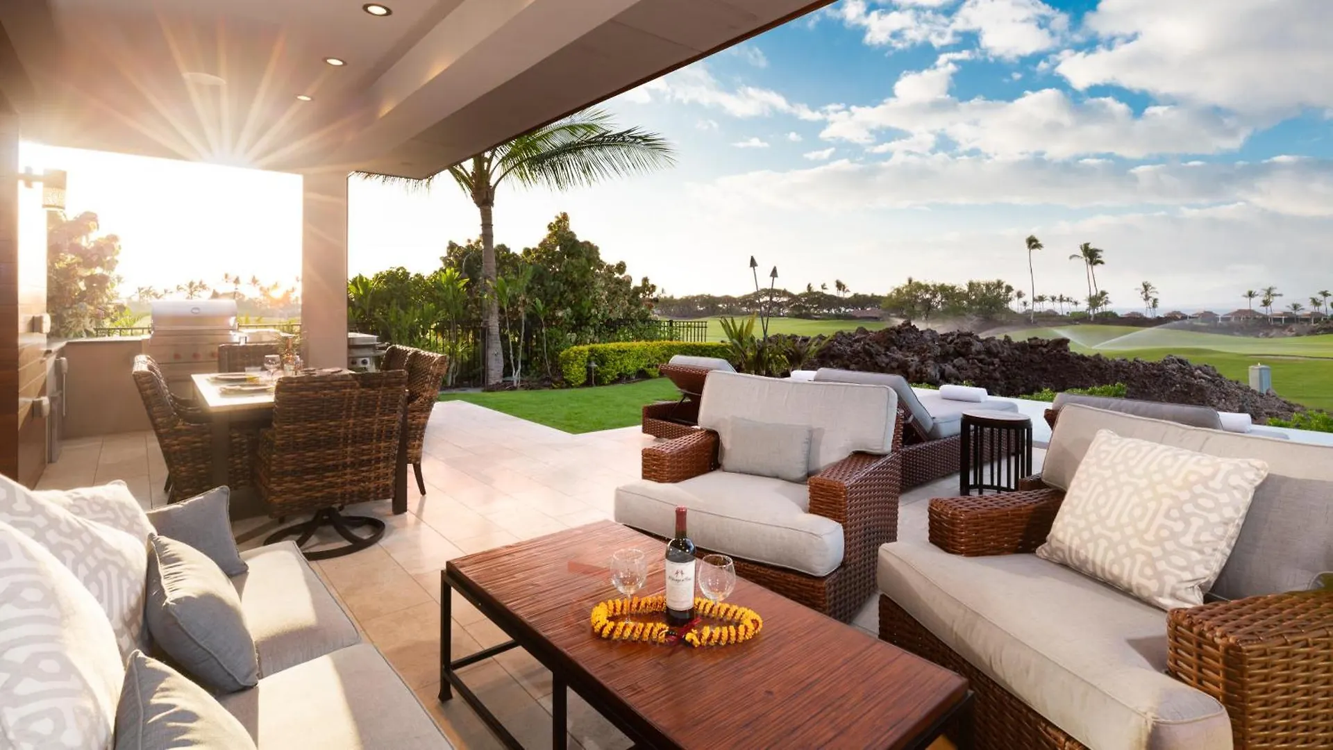 Elegant Escape Elegant 4Br Laulea Home With Pool And Ocean View Waikoloa Holiday home